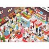 Brain Tree - Food Mart 1000 Piece Puzzle for Adults: With Droplet Technology for Anti Glare & Soft Touch