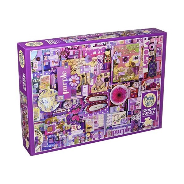 Cobblehill 80151 1000 PC Violet puzzle, différents - version anglaise