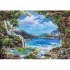 Clementoni - Paradis sur Terre - Puzzle de 2000 Pièces - Jeu de Patience et de Réflexion - Format Paysage - Image Net - 97,5 