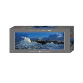 Heye - 29286 - Puzzle Classique - Panorama - Lighthouse le CréacH - Alexander Von Humboldt - 1000 pièces