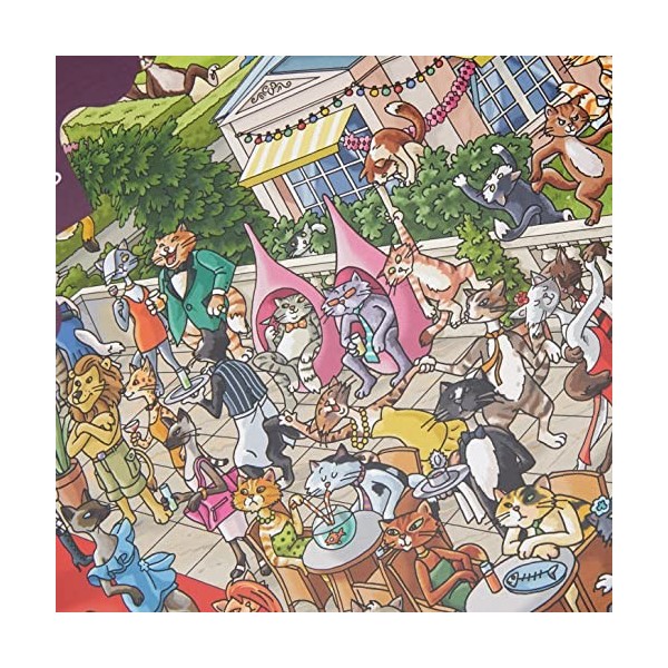 Heye Puzzle Party Cats 1000 Pièces, 29838