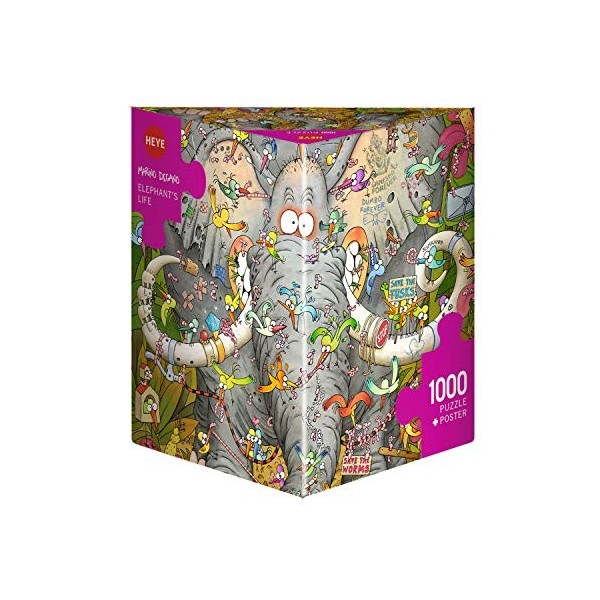 Heye- Puzzle 1000 pcs BTE Trian, 29921