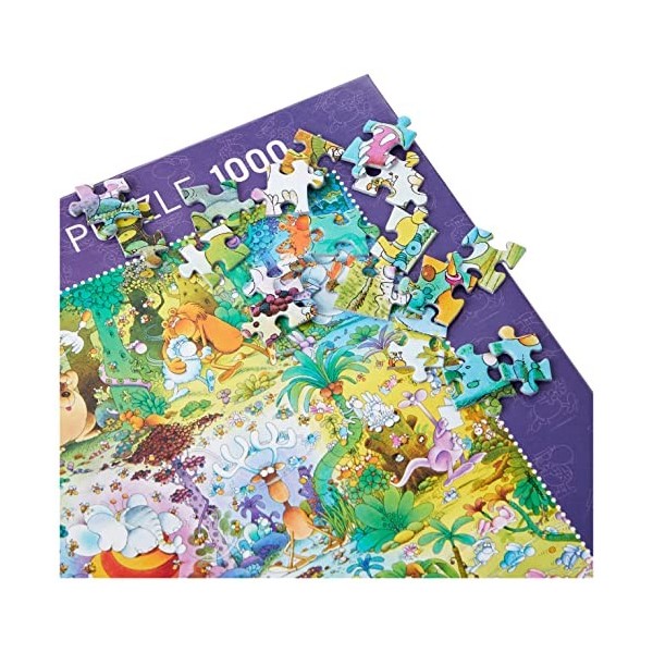 Heye- Puzzle Carré Wildlife 1000 Pièces, 29799