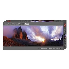 Heye - Puzzle Panorama 3 Peaks 1000 Pièces, 29770