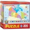 Eurographics 6200-0797 Puzzle Carte du Canada 200 pièces