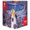 Heye Puzzle Rocket Launch 1000 Pièces, 29790, Marron