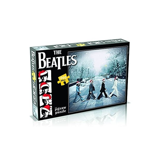 University Games 08443 The Beatles Christmas 1000 Piece Puzzle