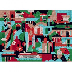 Cloudberries- NYC Puzzle, CL3068, Divers