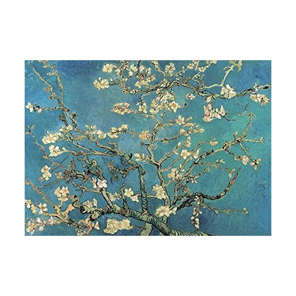 SUPERPOWER® 1000 Pièces Van Gogh Branches Dabricotier Renaissance Célèbre Peinture à lhuile Puzzles pour Créatif Maison Cad