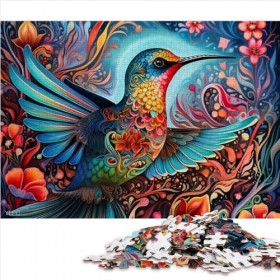 Puzzles Jeux Jungle Psychédélique Adultes Puzzle Puzzle en Bois pour Adultes Puzzle Cadeau danniversaire, Cadeaux pour Adult