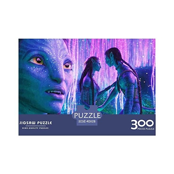 Puzzle Avatar 2,Puzzle Avatar 300 Pièces,Cadeau De Puzzles 300 Pièces pour Adultes Et Enfants,Jeux Éducatifs,Puzzle De Décora