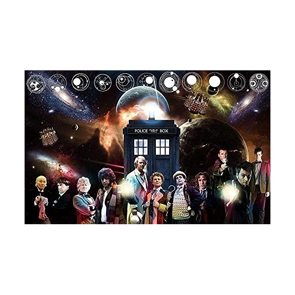 Puzzles pour Adultes 1000 pièces Doctor Who Movie Puzzles pour Enfants Jouets éducatifs Jeu intellectuel Cadeau Adolescents B