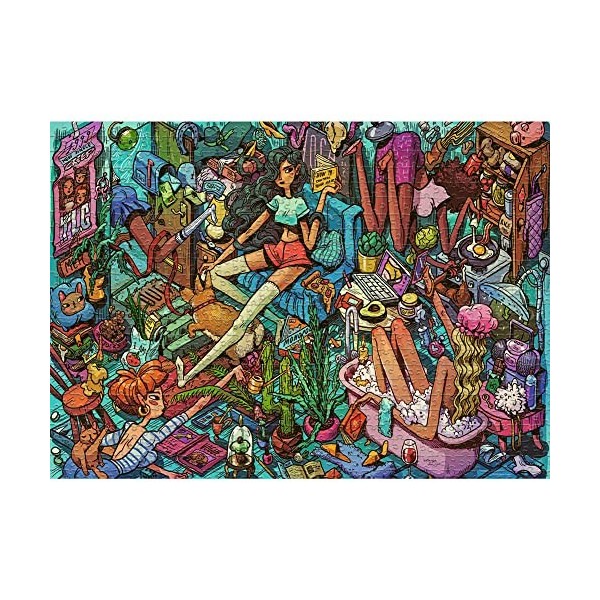 Puzzle 1000 pièces Triangular Homely HOUSEMATES HEYE
