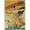 Puzzle 1000 pièces One Piece Anime Affiche Luffy Affiche pour Adultes Jeux Jouets Éducatifs