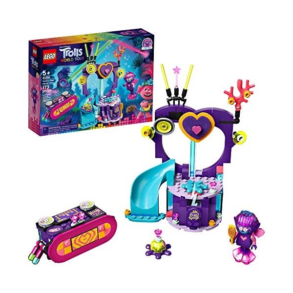 LEGO Trolls World Tour Techno Reef Dance Party 41250 Building Kit, Awesome Trolls Playset for Creative Play, New 2020 173 Pi