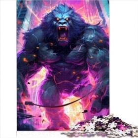 Puzzles Gifts Toys Gorilla Ultimate Power Puzzle Adulte 300 Puzzles en Bois pour Adultes Enfants pour Enfants et Adultes à pa