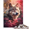 Puzzle de 300 Grandes pièces pour Adultes - Homme avec Un Chapeau - Puzzle en Bois - Cadeau pour Adolescents - Cadeau pour To