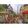 Clementoni Collection Flowers in Paris-1000 Pièces-Puzzle, Divertissement pour Adultes-Fabriqué en Italie, 39705