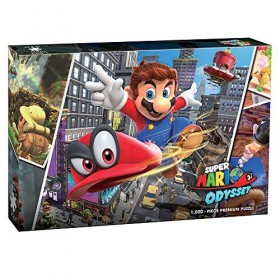SUPER MARIO USOPZ005569 Brothers Mario Odyssey Snapshots 1000-Piece Premium Puzzle, Mixed Colours