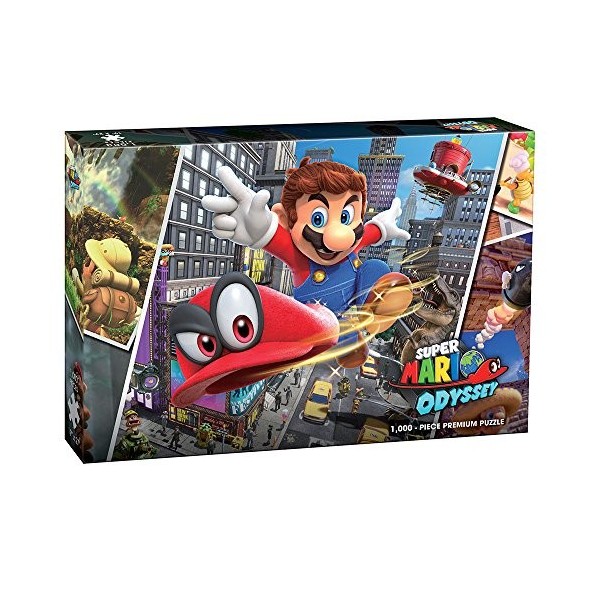 SUPER MARIO USOPZ005569 Brothers Mario Odyssey Snapshots 1000-Piece Premium Puzzle, Mixed Colours
