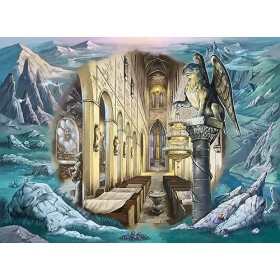 Ravensburger - Escape The Circle - Puzzle avec énigmes pour Adulte et Enfant à partir de 14 Ans - 919 pièces - Paris - Décryp