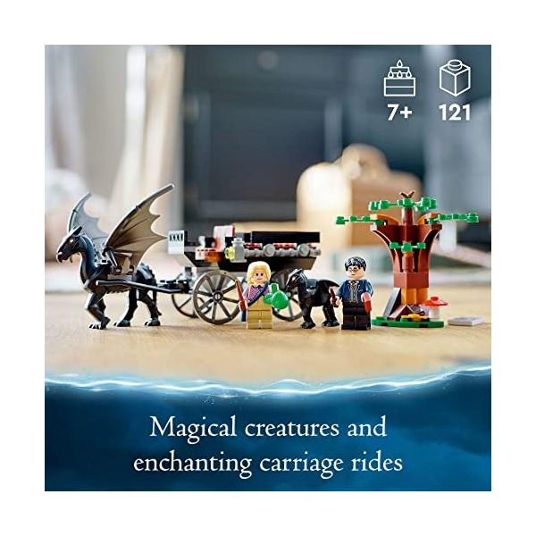 LEGO Harry Potter 76400 Poudlard et Thestrals Jeu de construction du film Ordre du Phénix avec Luna Lovegood pour enfants, fi