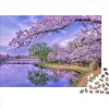 lac Puzzle 300 Pièces Paysage français pour Adultes Jeux Éducatifs Jeu De Défi Familial Décoration Intérieure Cadeaux De Pâqu