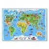 Lais Puzzle Carte du Monde en français 1000 pièces