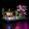 GEAMENT Jeu De Lumières Compatible avec Lego Le Jardin paisible Tranquil Garden - Kit Déclairage LED pour Icons 10315 Jeu