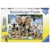 Ravensburger- Puzzle 300 Pièces XXL Mes Amis dAfrique Puzzle Enfant, 4005556130757