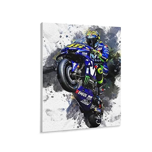 Valentino Rossi Moto Puzzle 1000 Pièces Puzzle en Papier Adulte Enfants Jouet Éducatif Famille Jeu De Décompression（38x26cm-z