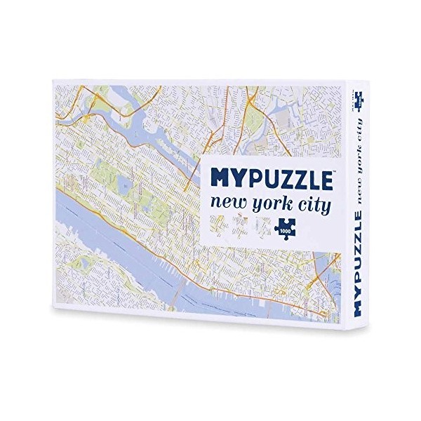 Helvetiq- Dog Mypuzzle 1000 Pièces New York-Redécouvre Ta Ville Préférée en Puzzle sans GPS – 99783