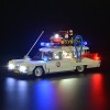 GEAMENT Jeu De Lumières pour Ghostbusters ecto 1 Modèle en Blocs De Construction - Kit Déclairage LED Compatible avec Lego 2