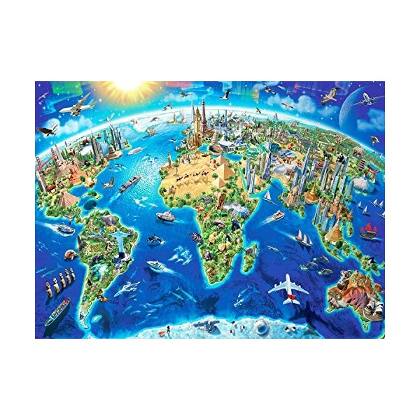 JMbeauuuty Puzzle 1000 Pièces Adultes, Impossible Puzzle Classique Enfant Puzzle Adulte 1000 Pièce Difficile et Défi Jouet Éd