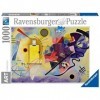 Ravensburger - Puzzle Adulte - Puzzle 1000 p - Art collection - Jaune-rouge-bleu - Vassily Kandinskys - 14848