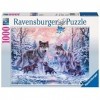 Ravensburger - Puzzle Adulte - Puzzle 1000 p - Loups arctiques - 19146