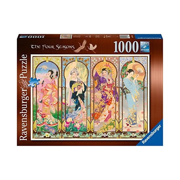 Ravensburger Puzzle de 1000 pièces Four Seasons pour Adultes et Enfants à partir de 12 Ans