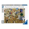 Ravensburger - Puzzle Adulte - Puzzle 1000 p - Art collection - Cygnes se reflétant en éléphants / Salvador Dali - 17180