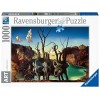 Ravensburger - Puzzle Adulte - Puzzle 1000 p - Art collection - Cygnes se reflétant en éléphants / Salvador Dali - 17180