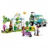 LEGO 41707 Friends Le Camion Planteur d’Arbres, Jouet de Construction Voiture, avec Figurines danimaux, Jardinage pour Fille