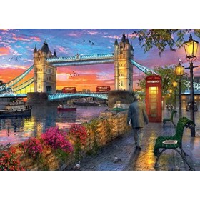 Ravensburger Tower Bridge of London at Sunset 1000 Piece Jigsaw Puzzle for Adults and Kids Age 12 Years Up