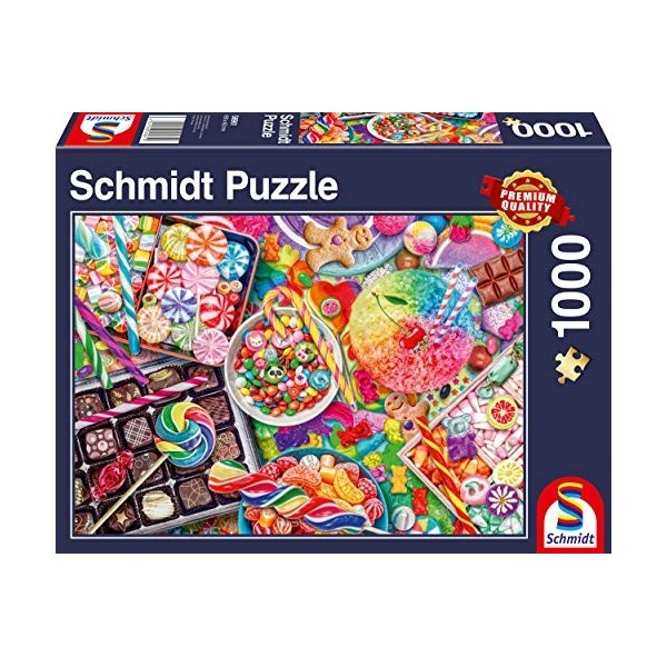 Schmidt, Candylicious 1000 Piece Puzzle , Puzzle, Ages 12+, 1 Player