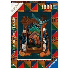 Ravensburger - Puzzle Adulte - Puzzle 1000 p - Harry Potter et le prisonnier dAzkaban&nbsp; Collection Harry Potter MinaLima - 