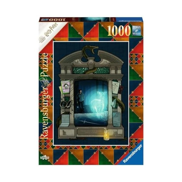 Ravensburger - Puzzle Adulte - Puzzle 1000 p - Harry Potter et les Reliques de la Mort 1&nbsp; Collection Harry Potter MinaLima 