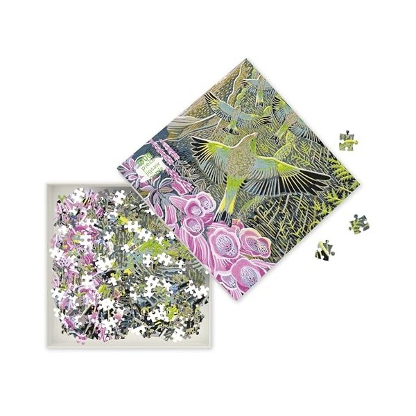 Adult Jigsaw Puzzle Annie Soudain: Foxgloves and Finches: 1000-pieceJigsaw Puzzle