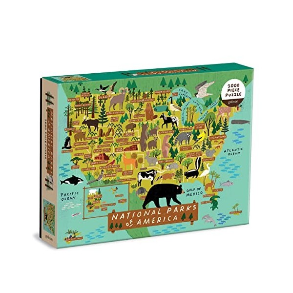 National Parks of America Puzzle: 1000 Piece