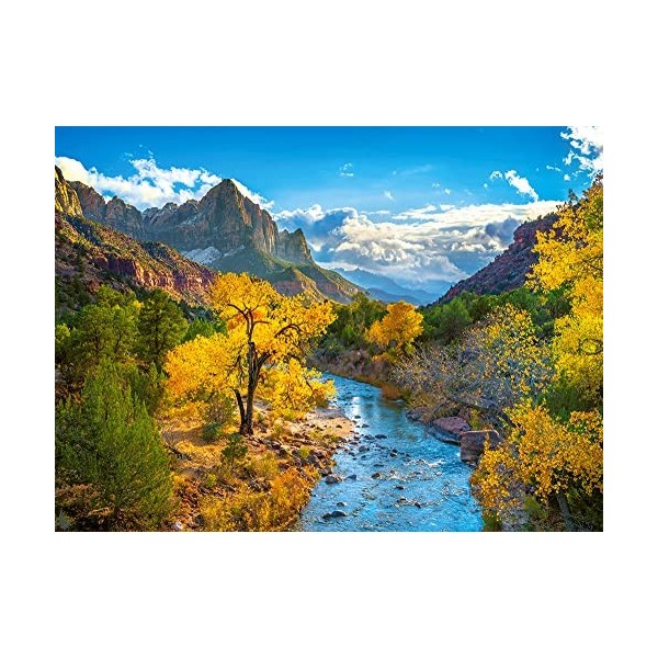 Castorland Puzzle 3000 pièces : Automne dans Le Parc National de Zion, USA