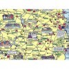 JG Puzzle carte historique de lIrlande 1000 pièces 690 mm x 480 mm