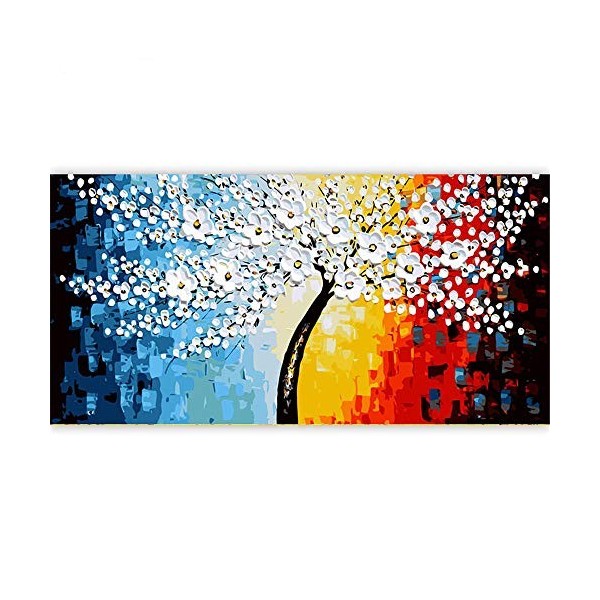 HCYEFG Puzzle 1000 Pièces Adultes, Abstrait Arbre Riche, Personnalisé en Bois Assemblage De Puzzle Jeu, Décoration Maison, 75