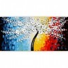 HCYEFG Puzzle 1000 Pièces Adultes, Abstrait Arbre Riche, Personnalisé en Bois Assemblage De Puzzle Jeu, Décoration Maison, 75